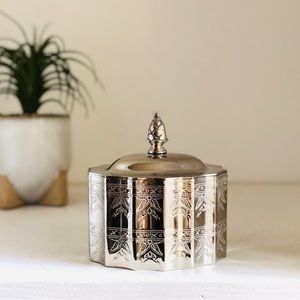 Vintage Silver Decorative Box